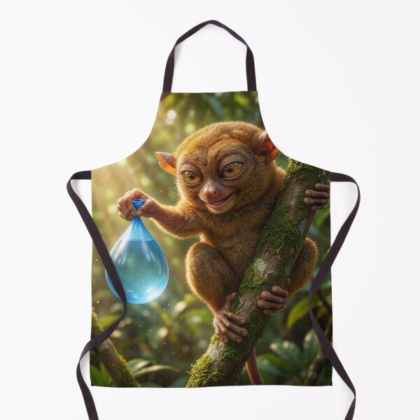 Item preview, Tarsier Drops a Water Balloon on Ground Dweller  designed and sold by Tridentulus.