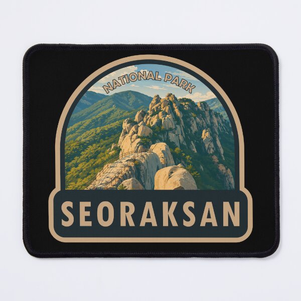 Item preview, Seoraksan National Park South Korea Travel Art designed and sold by KrisSidDesigns.