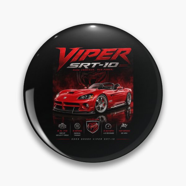 Item preview, 2003 Viper SRT-10 V10 American Supercar Vivid Art designed and sold by TheArtOfCar.