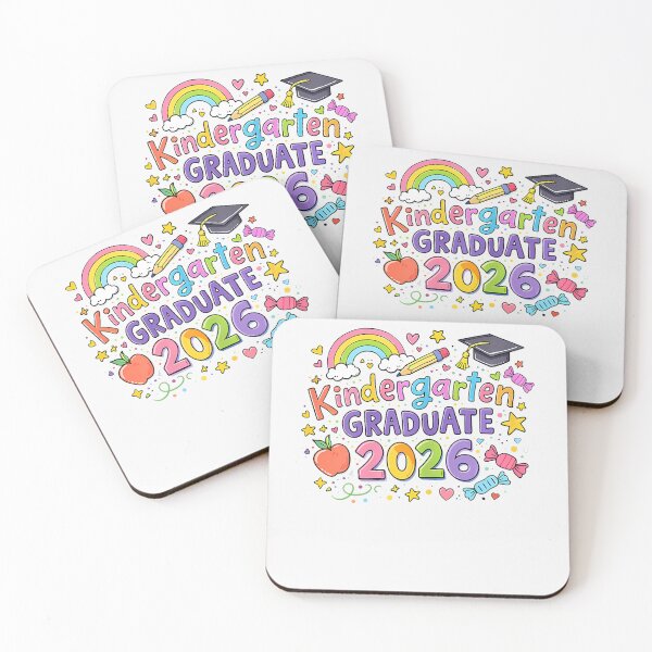 Item preview, Kindergarten Graduate 2026 Cute Rainbow Graduation designed and sold by Jackstudioo.