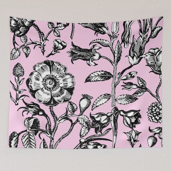 Item preview, Renaissance Flowers 16th Century Embroidery designed and sold by Pixelchicken.