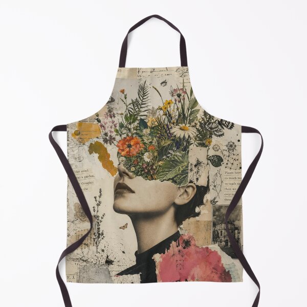 Item preview, Surrealist Botanical Portrait: Garden of the Mind designed and sold by DarVibe Designs.