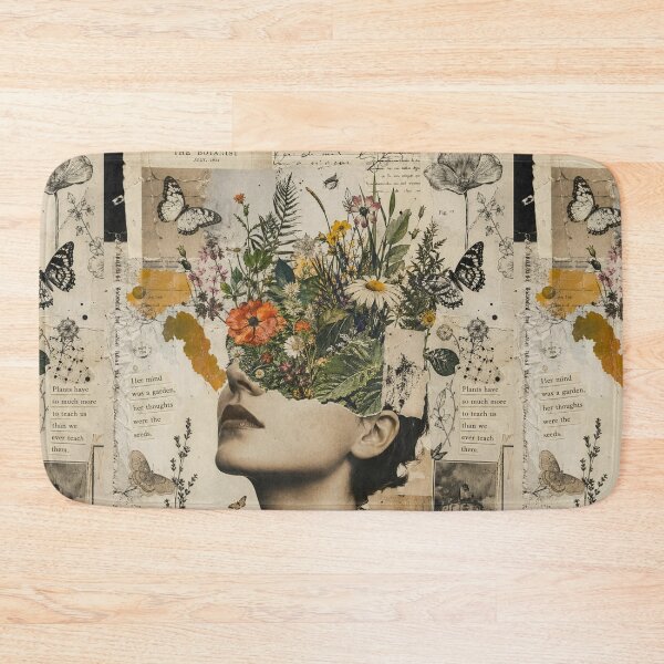 Item preview,  Surrealist Botanical Portrait: Garden of the Mind designed and sold by DarVibe Designs.