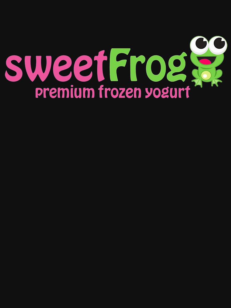 "Sweet Frog Premium Frozen Yogurt" Tshirt for Sale by Dranzer