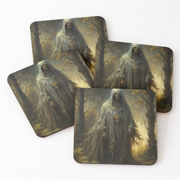 Item preview, Forest Ghost Haunted Autumn Woods Gothic Art designed and sold by DarkHolyQueen.