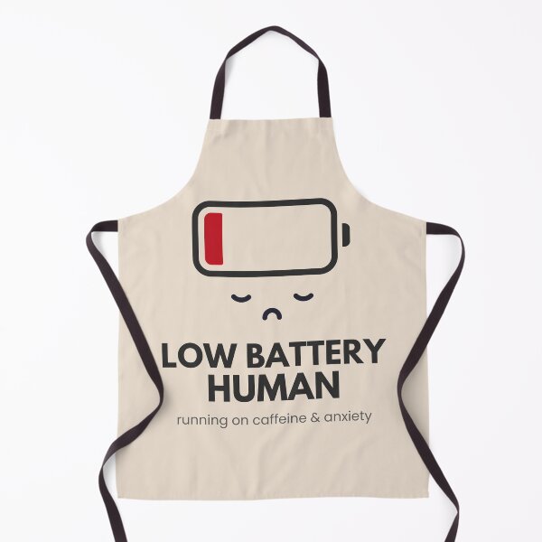 Item preview, Low Battery Human – Aesthetic Soft Burnout Design designed and sold by Uvclick.