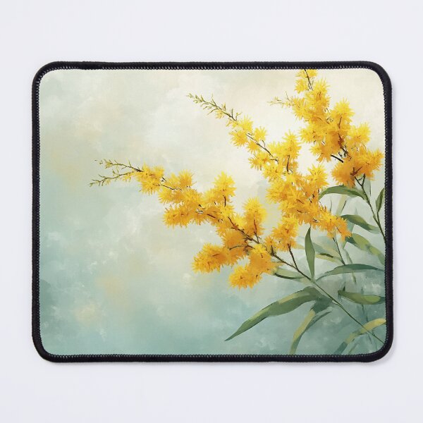 Item preview, Goldenrod Bloom Nature Inspired Kentucky Floral Art designed and sold by daila70.