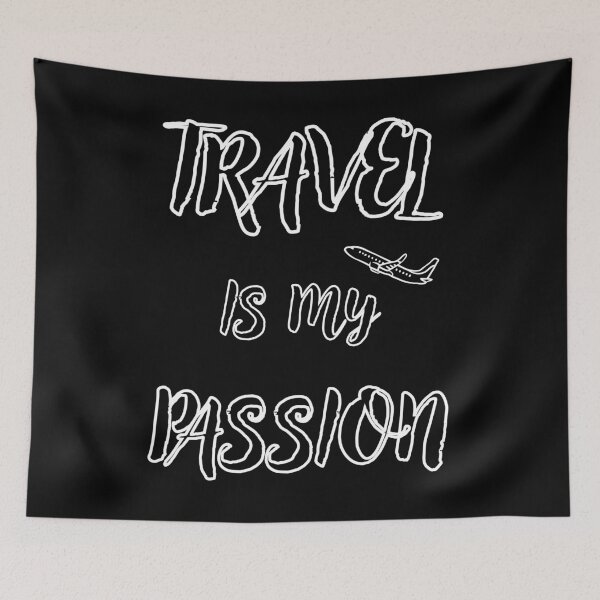 Item preview, Travel Is My Passion. designed and sold by Dinasshop.