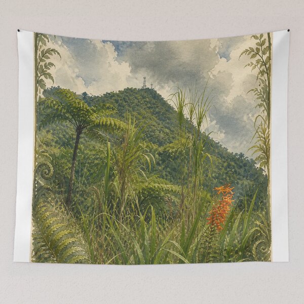Item preview, The Toro Negro Rainforest - Puerto Rico designed and sold by www.elyunqueprints.store.