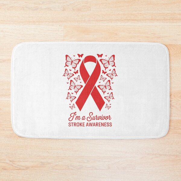 Item preview, Stroke Awareness Ribbon and Butterflies designed and sold by jkrphoto.