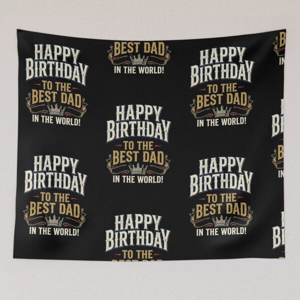 Item preview, Best Dad In The World T_shirt  designed and sold by happyshirt27.