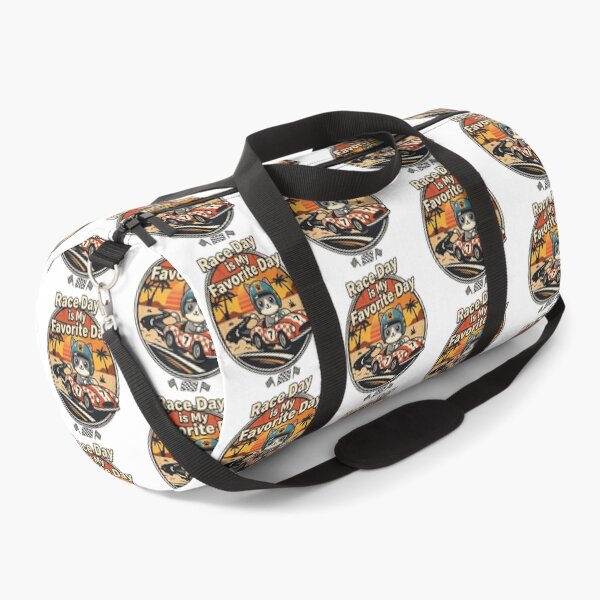 Item preview, Race Day Is My Favorite Day Cute Racing Cat Indy 500 Style designed and sold by Basma Designs | Funny Shirts, Stickers & Mugs.