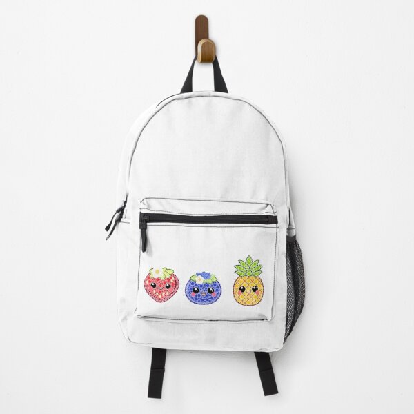 Item preview, Kawaii Fruit Trio Dot Art designed and sold by Cardiff Creative.