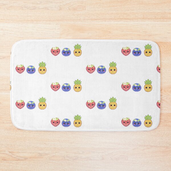 Item preview, Kawaii Fruit Trio Dot Art designed and sold by Cardiff Creative.