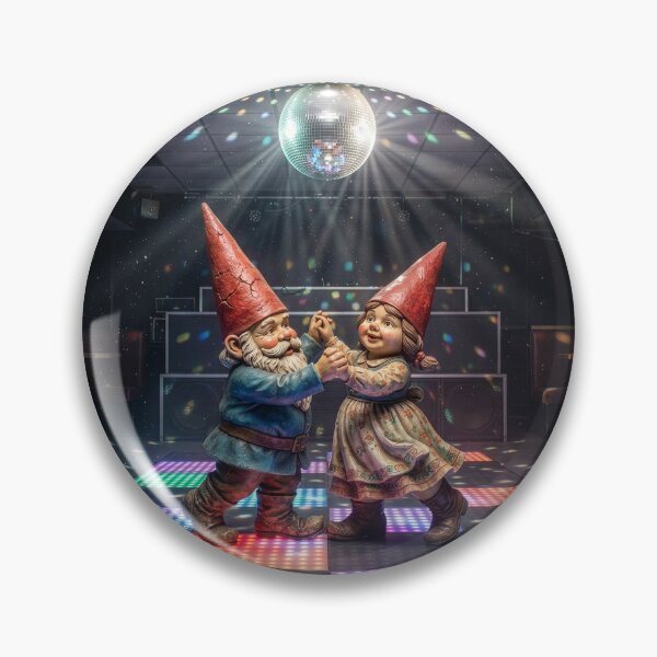 Item preview, Garden Gnome Couple Shake Their Groove Things  designed and sold by Tridentulus.