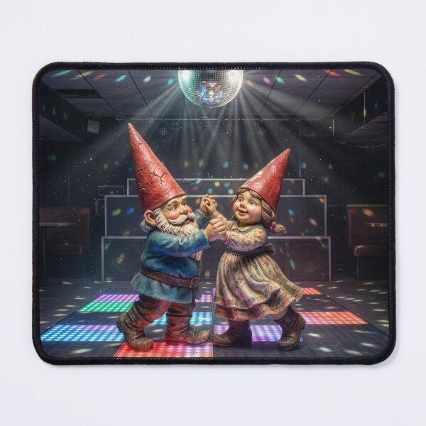 Item preview, Garden Gnome Couple Shake Their Groove Things  designed and sold by Tridentulus.