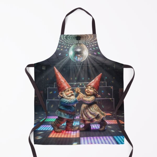 Item preview, Garden Gnome Couple Shake Their Groove Things designed and sold by Tridentulus.