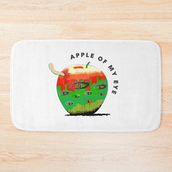 Item preview, Apple of My Eye Surreal Art – Eyeball Apple Illustration Design designed and sold by ChiaraPagani.