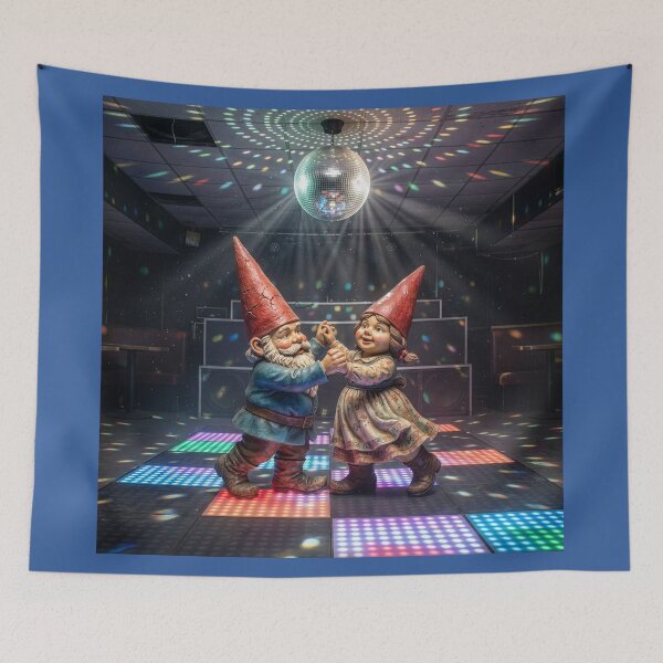 Item preview, Garden Gnome Couple Shake Their Groove Things  designed and sold by Tridentulus.