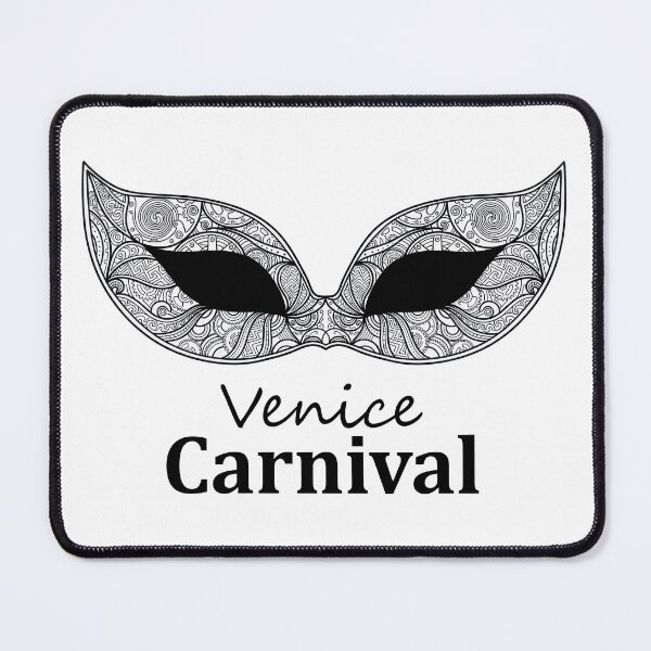 Item preview, Venetian Carnival Mask – Elegant Ornamental Masquerade Design designed and sold by Italkam.