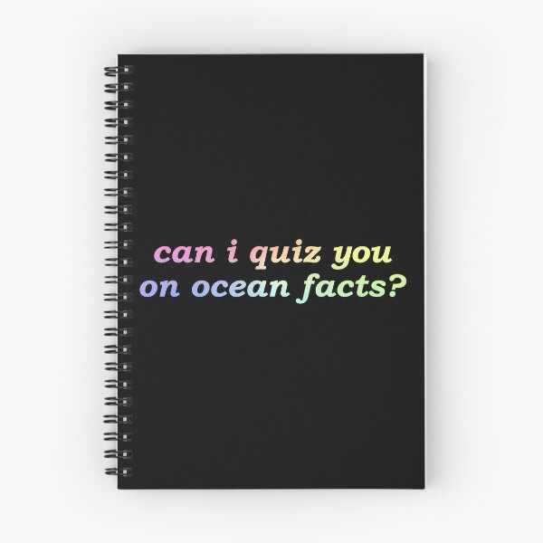 Item preview, Can I Quiz You On Ocean Facts Funny Marine Science Gift designed and sold by ScienceCorner.