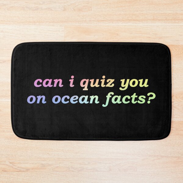 Item preview, Can I Quiz You On Ocean Facts Funny Marine Science Gift designed and sold by ScienceCorner.