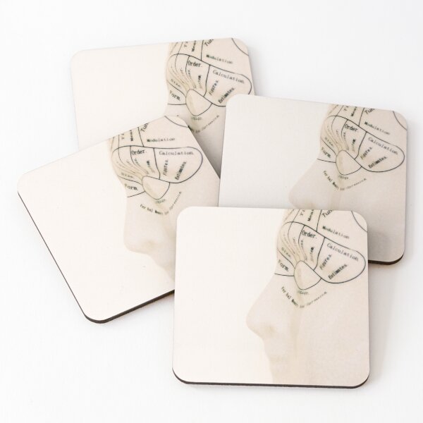Item preview, Order - The Phrenology Series designed and sold by Debra Cox.