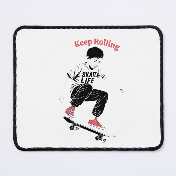 Item preview, Keep Rolling - Urban Skater Boy Design designed and sold by NeonSketch Lab.