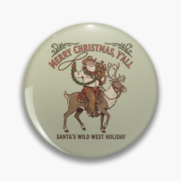 Item preview, Santa’s Vintage Wild West Holiday  designed and sold by Milasneeze.