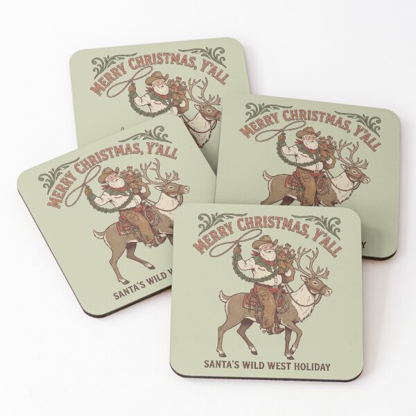 Item preview, Santa’s Vintage Wild West Holiday  designed and sold by Milasneeze.