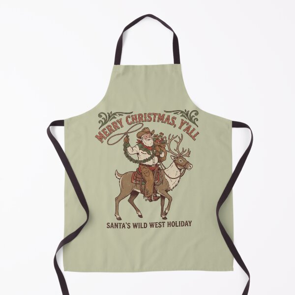 Item preview, Santa’s Vintage Wild West Holiday  designed and sold by Milasneeze.