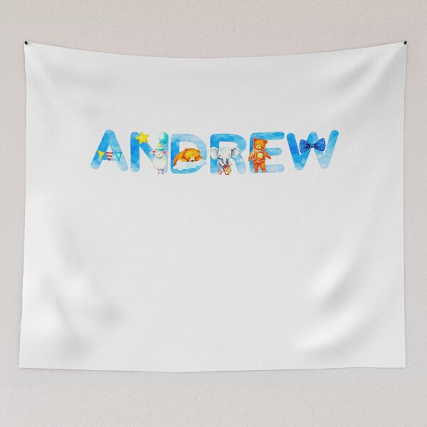Item preview, DREAMLITNAMES COLLECTION – ✨ ANDREW ✨ – Cute Storybook Dream Animals designed and sold by WheelieGdArt.