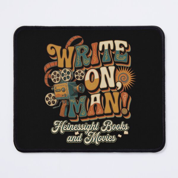 Item preview, Write On, Man! Retro Writer Filmmaker designed and sold by Heinessight Merch.