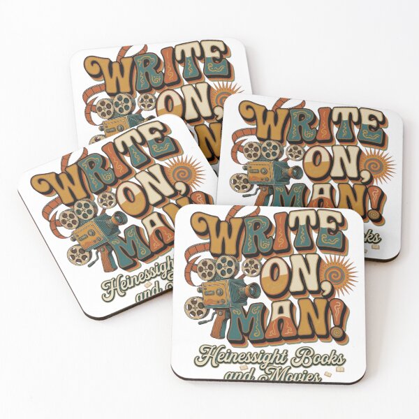 Item preview, Write On, Man! Retro Writer Filmmaker designed and sold by Heinessight Merch.
