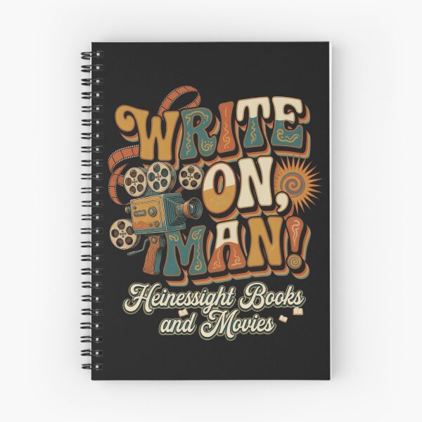 Item preview, Write On, Man! Retro Writer Filmmaker designed and sold by Heinessight Merch.