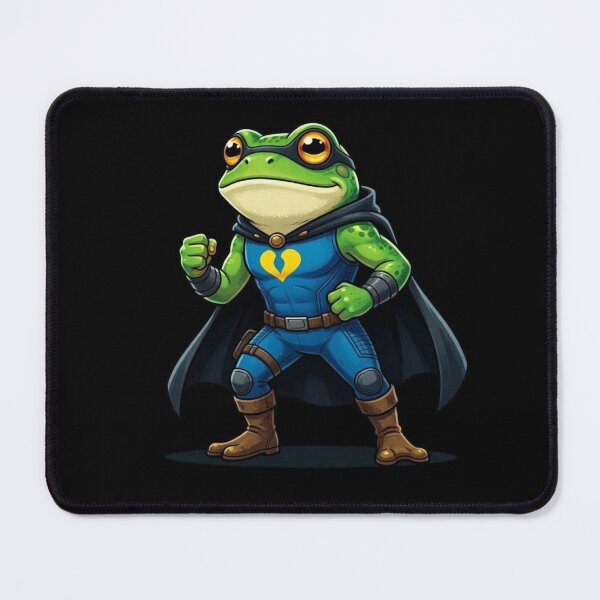 Item preview, Super Hero Frog designed and sold by TheEndDesign.