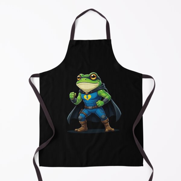 Item preview, Super Hero Frog designed and sold by TheEndDesign.