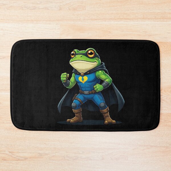 Item preview, Super Hero Frog designed and sold by TheEndDesign.