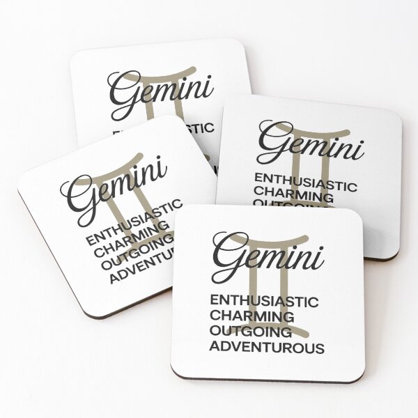 Item preview, Gemini Zodiac Personality Shirt – Enthusiastic Charming Adventurous Astrology Tee designed and sold by Cool-cat-art.