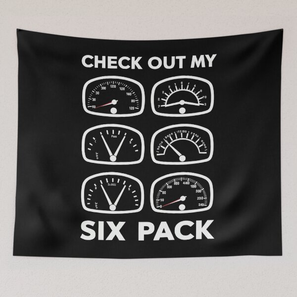 Item preview, Check Out My Six Pack designed and sold by SiarheiYur.