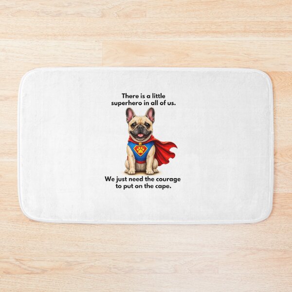 Item preview, French Bulldog Superhero designed and sold by Pattie Marie.