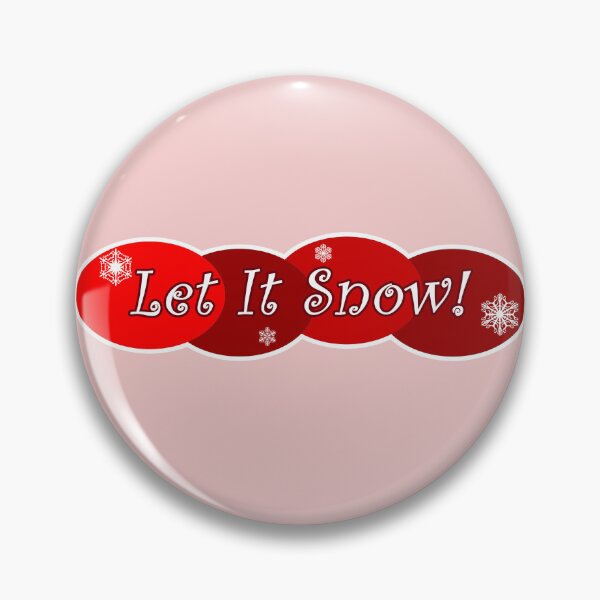 Item preview, Let It Snow Red designed and sold by Normbot2000.