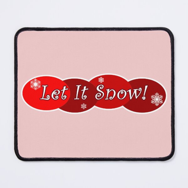 Item preview, Let It Snow Red designed and sold by Normbot2000.