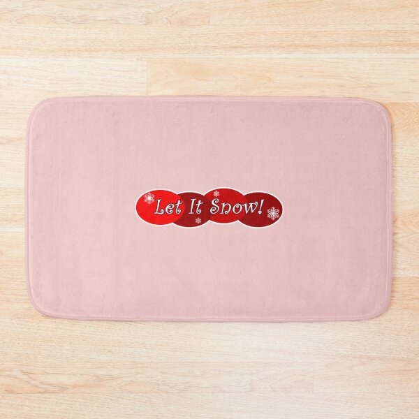 Item preview, Let It Snow Red designed and sold by Normbot2000.