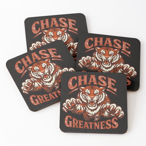 Item preview, Vintage Distressed Tiger Mascot Motivation designed and sold by AwesomeBeyondLimits.
