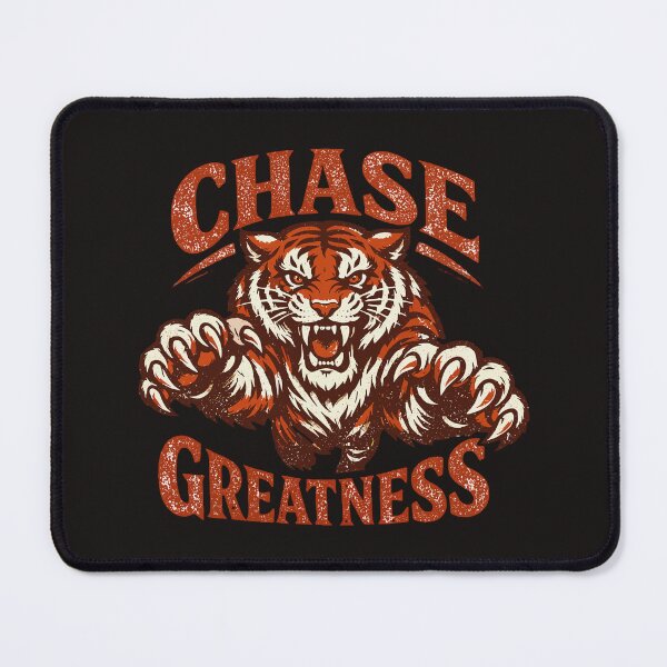 Item preview, Vintage Distressed Tiger Mascot Motivation designed and sold by AwesomeBeyondLimits.