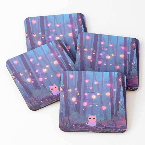 Item preview, Fairy lights kitty designed and sold by rsutton.