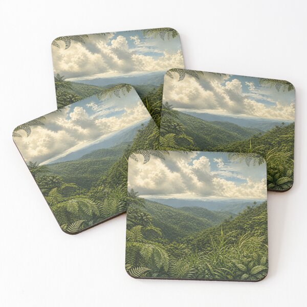 Item preview, Awesome view from Toro Negro Rainforest - over 4,000 feet altitude designed and sold by www.elyunqueprints.store.
