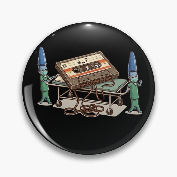 Item preview, ​Vintage Vitals: Emergency Rewind - Cassette Art designed and sold by OldVoltage.