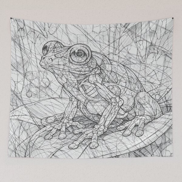 Item preview, Glass Frog Rainforest Refraction Surrender to Transparency designed and sold by WildlifeInc.